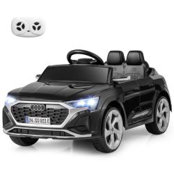 Voiture &eacute;lectrique 12V pour enfants 98 x 49 x 43 cm t&eacute;l&eacute;commande 3 vitesses ambiance ludique en PP