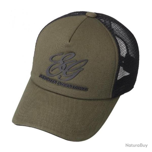 Casquette EG Cap Evergreen - Filet Mesh avec Logo 3D Khaki Black