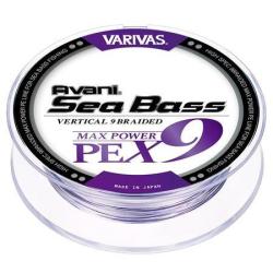 Tresse Varivas Avani Seabass Max Power PE X9 300m 64 lb 300 m PE4