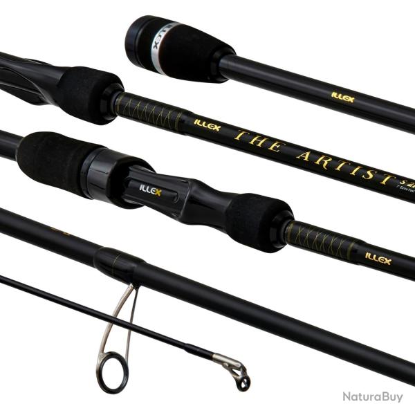 Canne Spinning Illex The Artist X5 S 215 ML-M Dark Puppeteer 5-21g Fast 183cm 215,5cm 113,5g 1-1