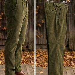 Pantalon velours stretch MAYFLOWER D372 : Le confort du coton et la souplesse du Lycra en coloris Ka