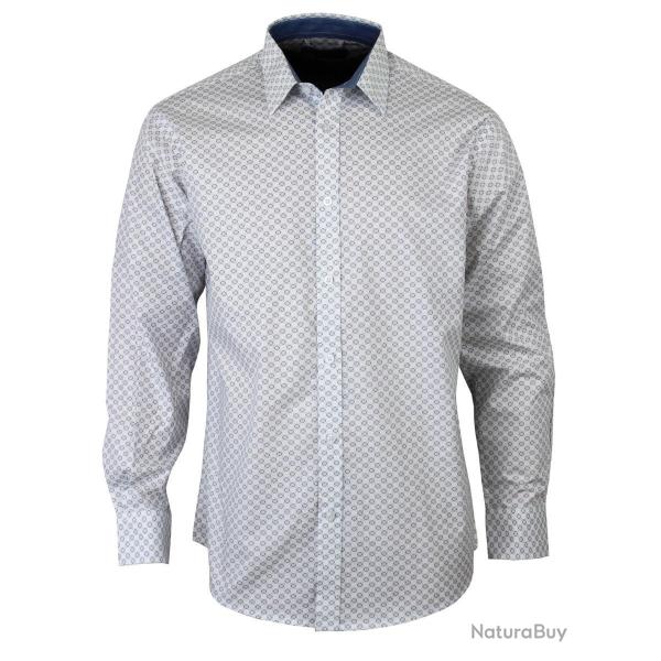 Chemise manches longues � motifs CH4030 39/40