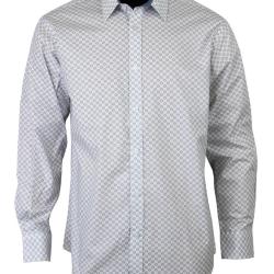 Chemise manches longues &agrave; motifs CH4030 41/42