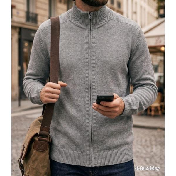Cardigan fermeture zipp�e CYBER2 2XL