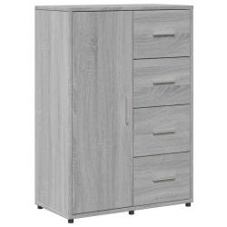 Buffet bahut commode armoire meuble de rangement organisateur cuisine salle de s&eacute;jour salon sonoma