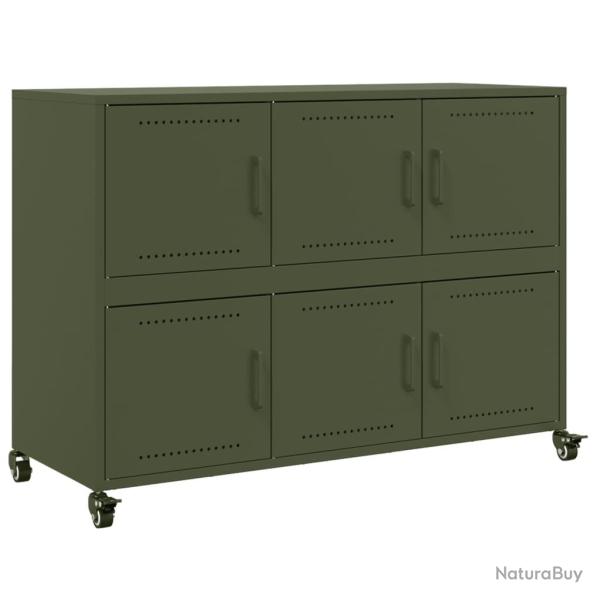 Buffet bahut commode armoire meuble de rangement organisateur cuisine salle de s�jour salon olive 1