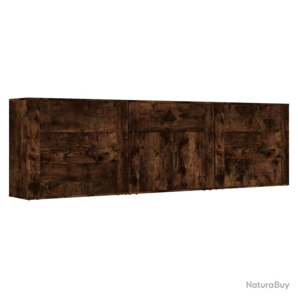 Buffet bahut commode armoire meuble de rangement organisateur cuisine salle de s�jour salons 3 pcs