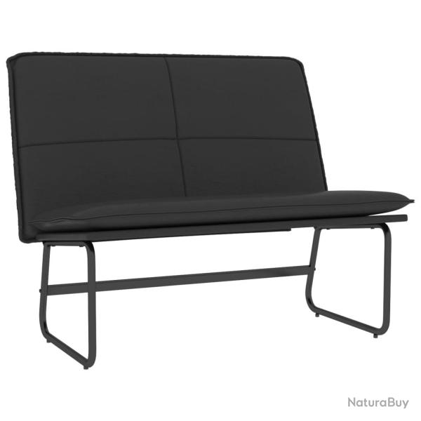 Banc banquette 100 x 75 x 76 cm similicuir noir 02_0010614