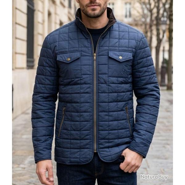 WINCHESTER JUDE2 -- Blouson matelass� bleu : confort thermique et robustesse XL