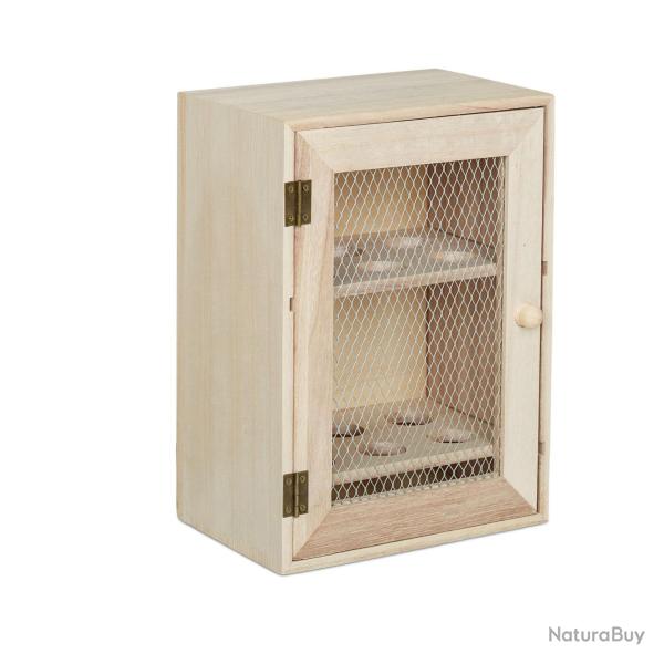 Armoire � oeufs d�corative pratique cuisine 25 x 18 x 12 cm style rustique ambiance campagnarde en