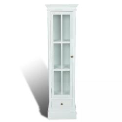 &Eacute;tag&egrave;re armoire meuble design meuble de biblioth&egrave;que blanc bois 2702081/2