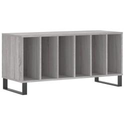 Armoire &agrave; disques pratique et classique 100 x 38 x 48 cm avec grand espace de rangement style indus