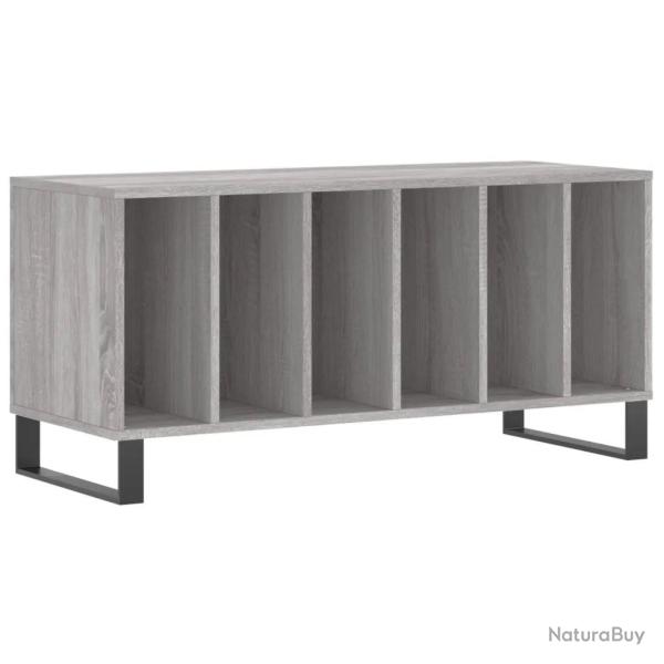Armoire � disques pratique et classique 100 x 38 x 48 cm avec grand espace de rangement style indus