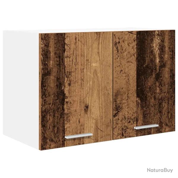 Armoire suspendue moderne pour cuisine 60 x 31 x 40 cm grand espace de stockage durable en bois d'i