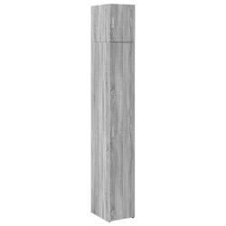 Armoire de rangement mince polyvalente 30 x 42,5 x 225 cm grand espace de rangement style contempor
