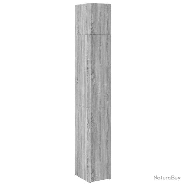Armoire de rangement mince polyvalente 30 x 42,5 x 225 cm grand espace de rangement style contempor