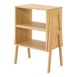 Lot de deuxTables de nuit bambou 42 x 43,5 x 29 cm naturel 03_0007100