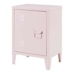 Table de chevet table de nuit commode meuble de rangement poign&eacute;e porte &agrave; droite 57 x 40 x 30 cm ro