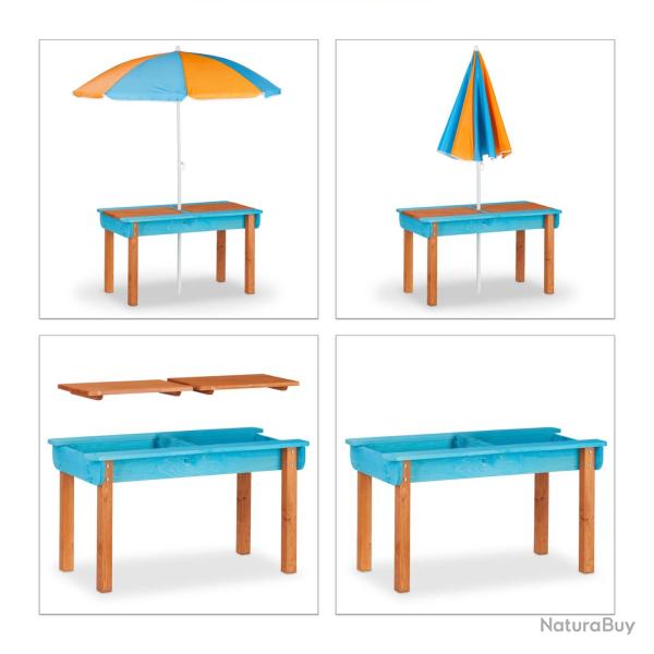 Ensemble table chaise enfant jardin espace rangement jeux 110 x 60 x 60 cm en bois multicolore 13_0