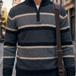 Pull col montant zipp&eacute; PENALTY2 XL