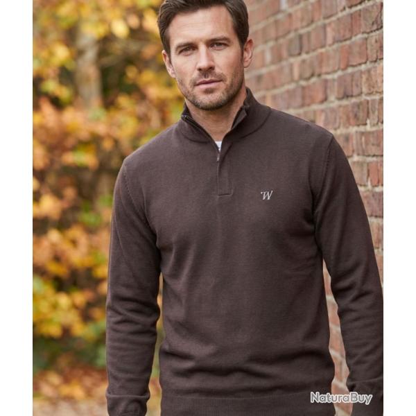 Pull col montant zipp� PLUG1B L
