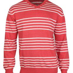 Pull col V en coton POGO1 XL