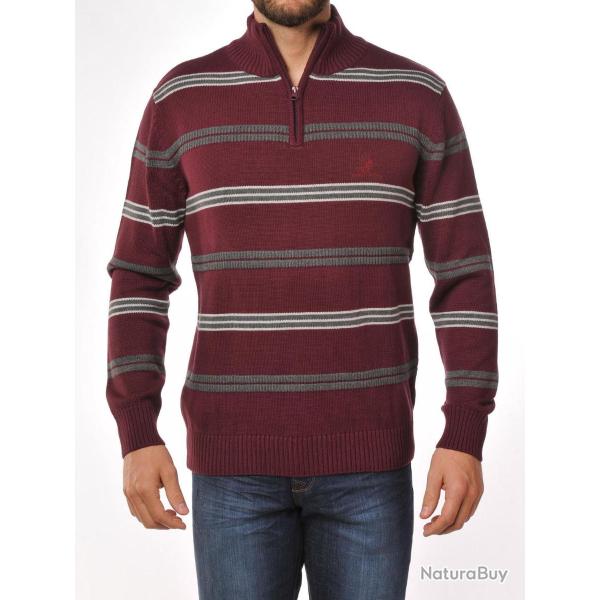 Pull col montant zipp� PONGO3T M