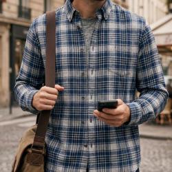 Chemise manches longues THALYS1 39/40