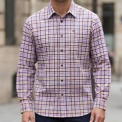 CHALLENGER TINTIN1 - Chemise en flanelle de coton pour un confort thermique optimal 41/42