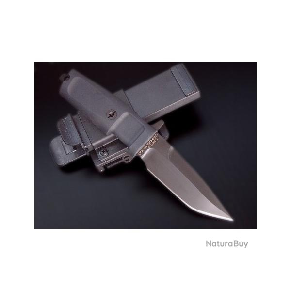 Couteau de Combat Extrema Ratio Col Moschin Lame acier N690 Manche Kraton Made In Italy EX200CMCOMPB