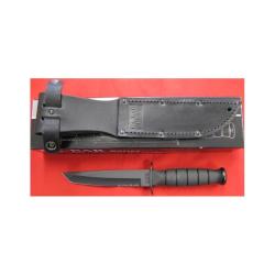 Couteau Ka-bar Short Tanto Acier Carbone 1095 Manche Kraton KABAR Made In USA KA1255