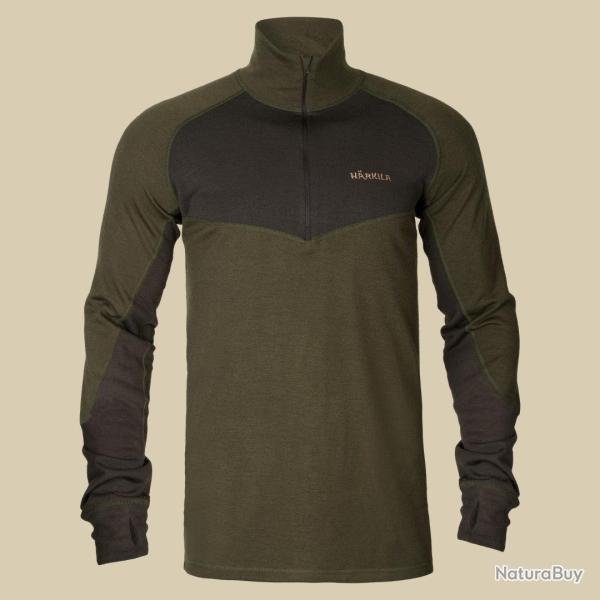 Maillot de corps zipp� Base Warm H�rkila - XXL