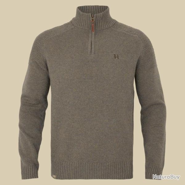 Pull demi-zip Vincent en m�rinos H�rkila - XXL