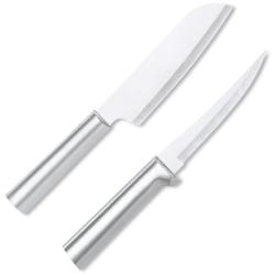 Couteaux de Cuisine Rada Cooks Choice 2 Lames Acier T420 Manche Alu Made In USA RDCS53