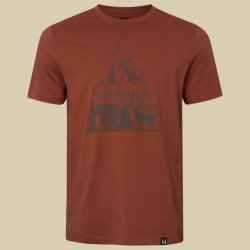 T-shirt Nature Autumn orange H&auml;rkila - XXL