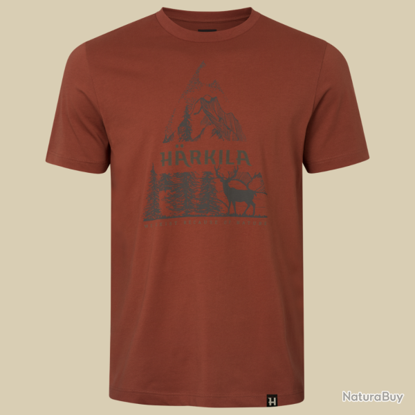 T-shirt Nature Autumn orange H�rkila - XXL