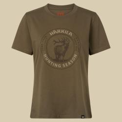 T-shirt Stag Badge Femme H&auml;rkila - M