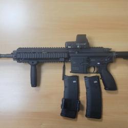 R&eacute;plique airsoft HK416D VFC GBBR et accessoires - 1� sans prix de r&eacute;serve !!