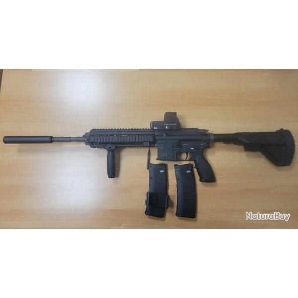 R�plique airsoft HK416D VFC GBBR et accessoires - 1� sans prix de r�serve !!