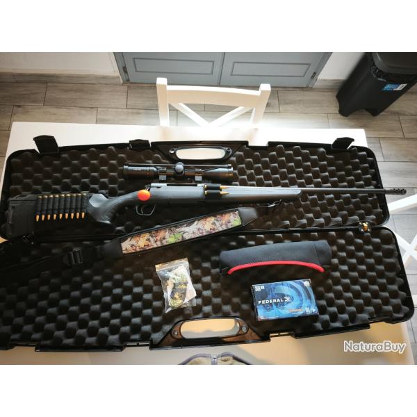 Savage Axis 308 win + lunette Hawke.