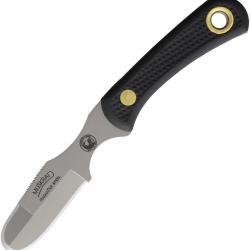 Couteau Knives Of Alaska Muskrat Lame Acier CPM-MagnaCut Manche SureGrip Noir &Eacute;tui Cuir KOA00054FG