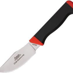 Couteau Ontario Keuka Hunter 125th Anniversary Lame Inox Manche Caoutchouc Noir et Rouge ON7536BLK