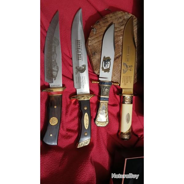 LOT SUPERBE COUTEAUX COLLECTION