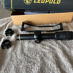 Lunette Leupold VX-5HD 1-5x24 Metric - FireDot 4F + Colliers QRW Leupold - &Eacute;TAT NEUF !