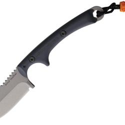 Couteau Fixe Outdoor Element Scout Feather Lame Acier VG-10 Drop Point Manche G10 Noir &Eacute;tui ODESFK