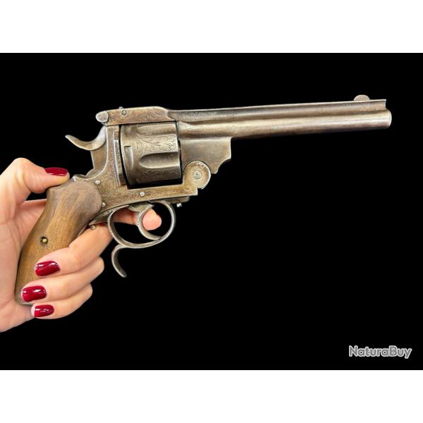 REVOLVER TOP BREAK FABRICATION BELGE cal. 455 WEBLEY/ 44russian