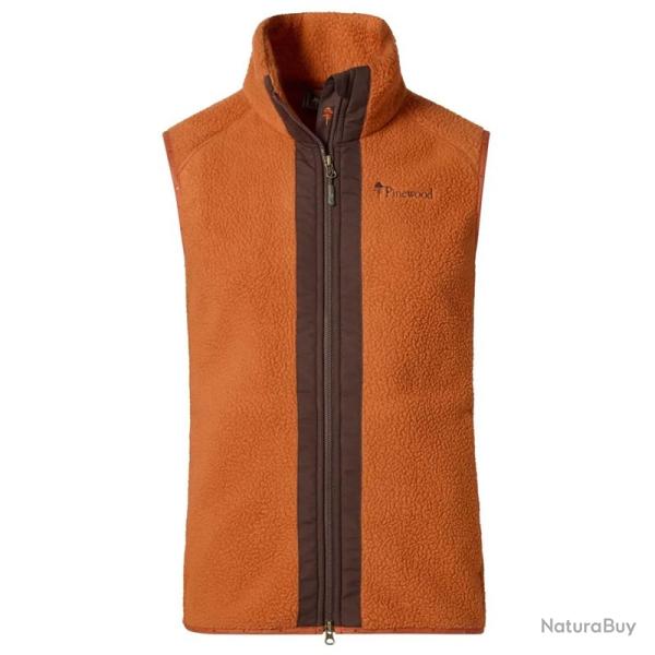 Polaire Sans Manche Femme Pinewood Pile Fleece - Orange Clay