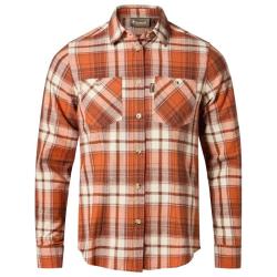 Chemise Manches Longues Femme Pinewood H&auml;rjedalen - Terracotta/Brown