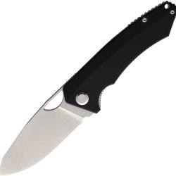 Couteau Pliant PMP Knives Spartan Lame Acier N690 Manche G10 Noir Linerlock PMP017