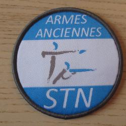 Ecusson tiss&eacute; - STN - ARMES ANCIENNES